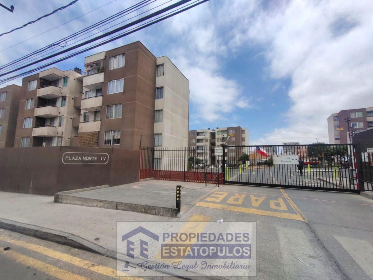 SE VENDE Departamento en Condominio Plaza Norte IV, Sector Norte